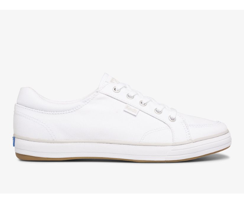 Center II Canvas Sneaker, White, dynamic 1