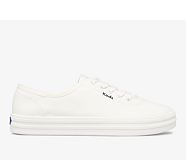 Breezie Canvas Sneaker, White, dynamic