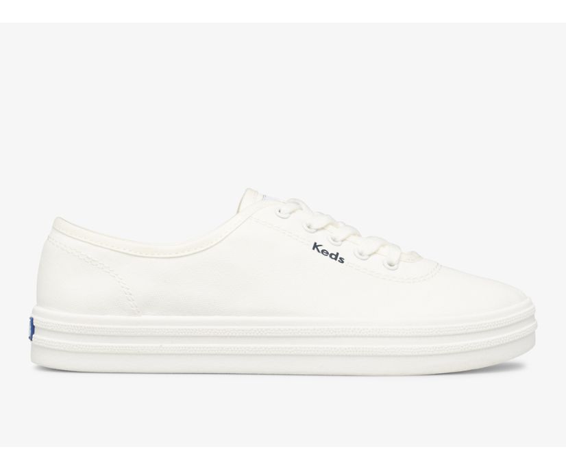 Breezie Canvas Sneaker, White, dynamic 1