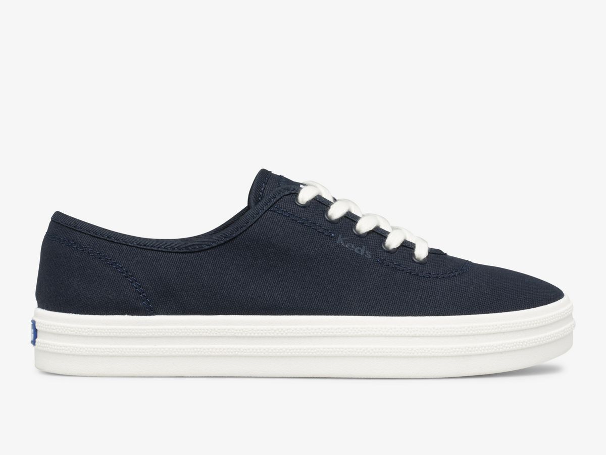 Keds Breezie Canvas In Navy | ModeSens