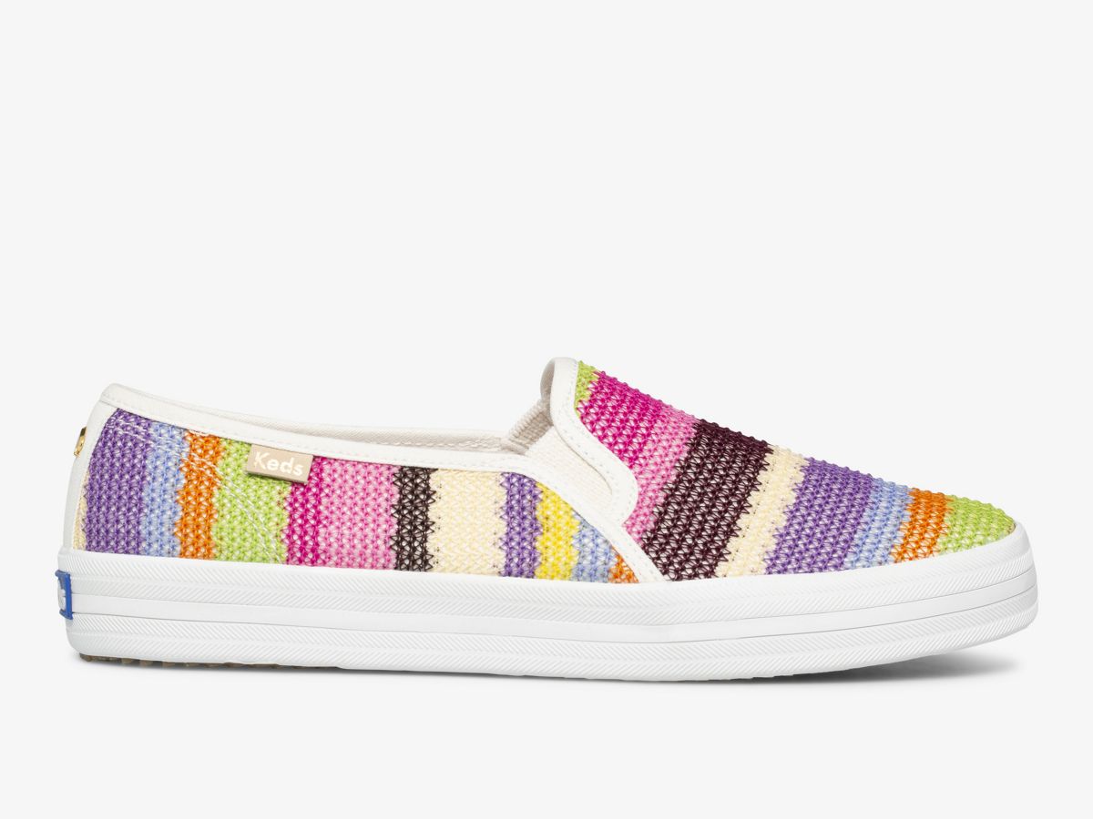 Keds X Kate Spade New York Double Decker Crochet In Pink Multi | ModeSens