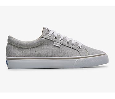 Jump Kick Textile Linear Static Sneaker, Grey, dynamic