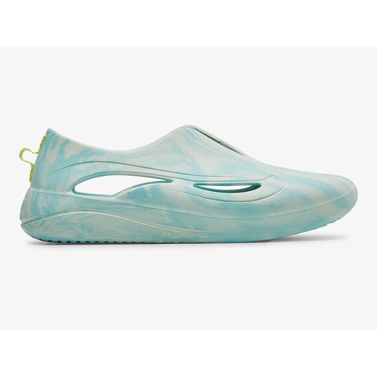 The Future Eva Eco Swirl Slip On Sneaker, Aqua, dynamic 1