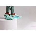 The Future Eva Eco Swirl Slip On Sneaker, Aqua, dynamic 4