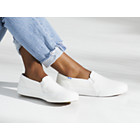 Double Decker Leather Slip On Sneaker, White, dynamic 6