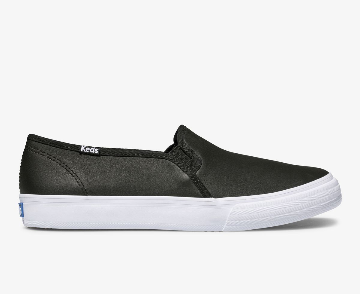 Double Decker Leather - Slip Ons 