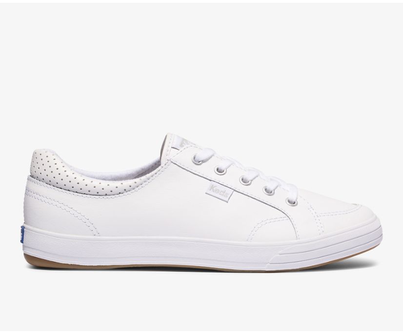 Center II Leather Sneaker, White, dynamic 1
