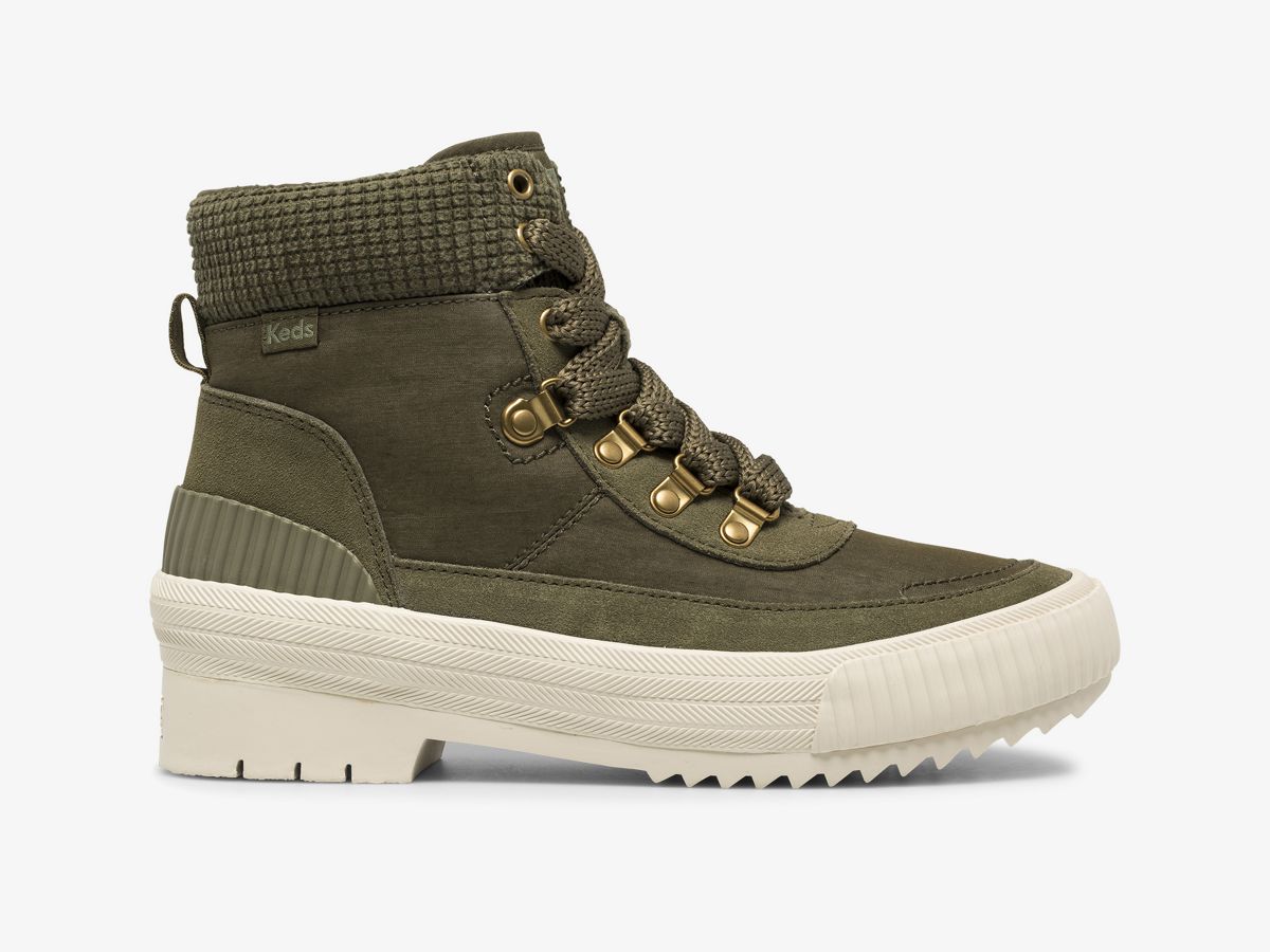 Fielder Boot Suede/Nylon w/ Thinsulate™, Olive, dynamic 1