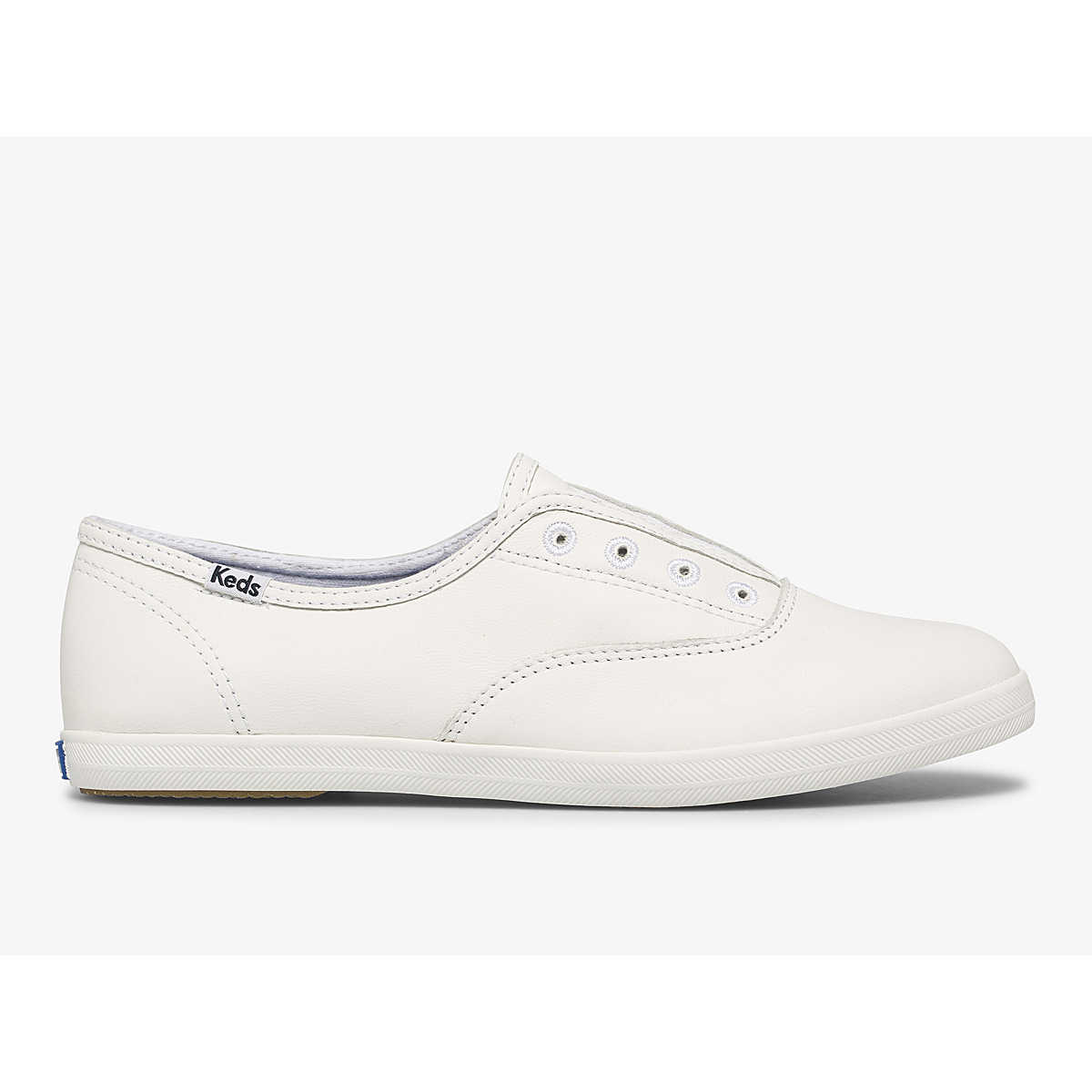 Chillax Leather Slip On Sneaker, White, dynamic 1