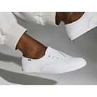 Chillax Leather Slip On Sneaker, White, dynamic 2