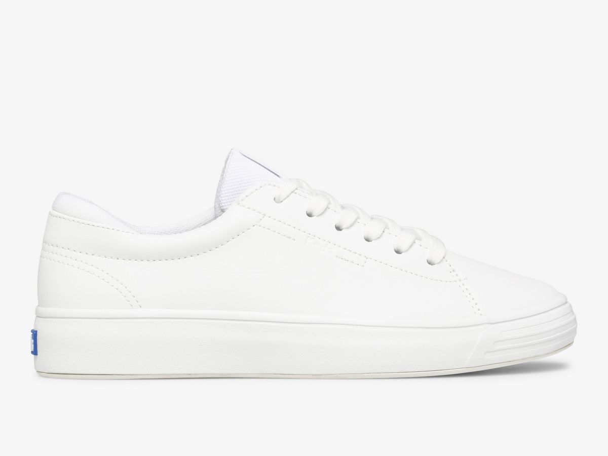 Alley Leather Sneaker, White, dynamic 1
