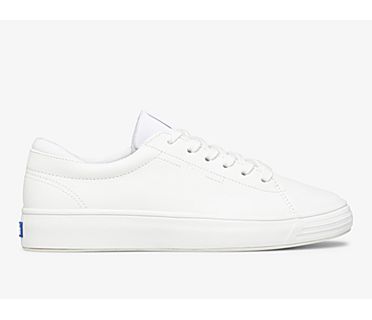 Alley Leather Sneaker, White, dynamic