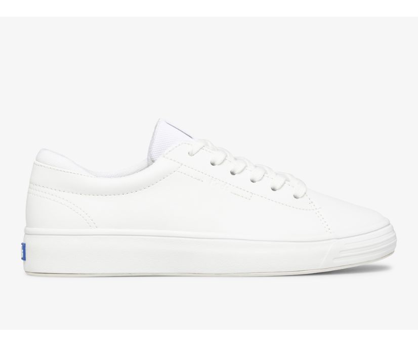 Alley Leather, White, dynamic 1