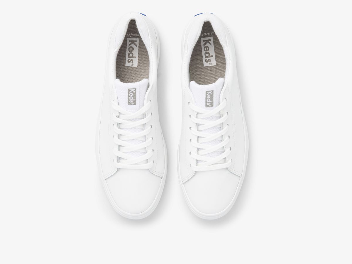 Alley Leather Sneaker, White, dynamic 3