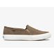 Double Decker Perf Suede Slip On Sneaker, Taupe, dynamic 1
