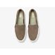 Double Decker Perf Suede Slip On Sneaker, Taupe, dynamic 3