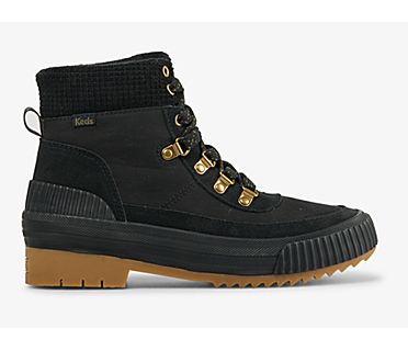 Fielder Boot Water Resistant Suede w/ Thinsulate™, Black, dynamic