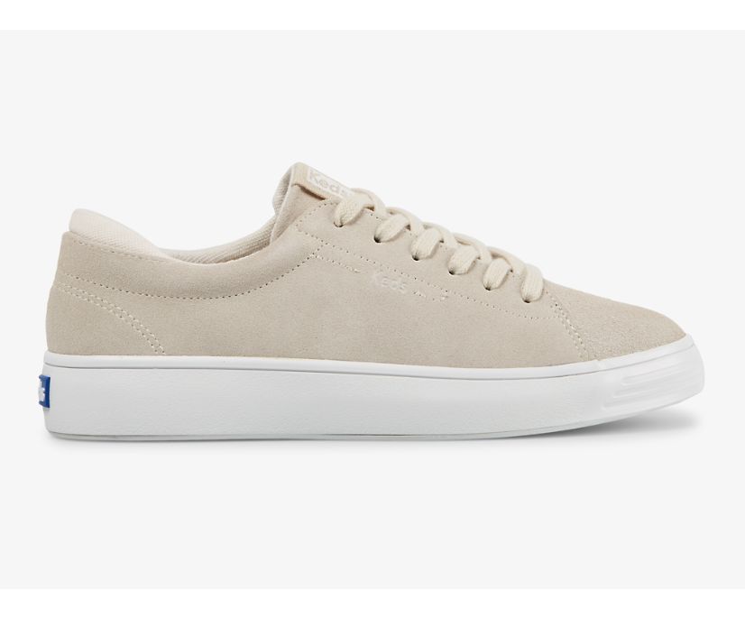Alley Suede Sneaker, Off White, dynamic 1