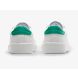 Ace Leather Sneaker, White Green, dynamic 2