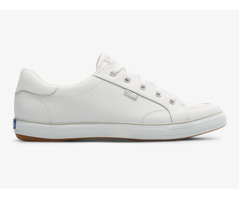 Center III Leather Sneaker, White, dynamic 1