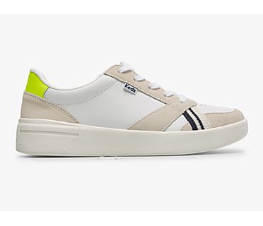 The Court Leather/Suede Heritage, White Lime, dynamic