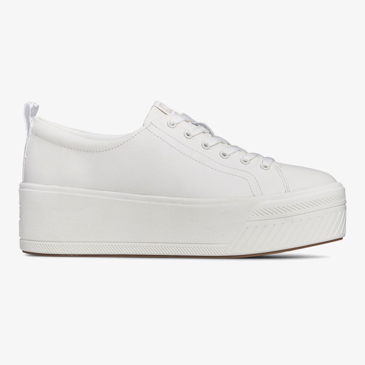 Skyler Leather Sneaker, White, dynamic