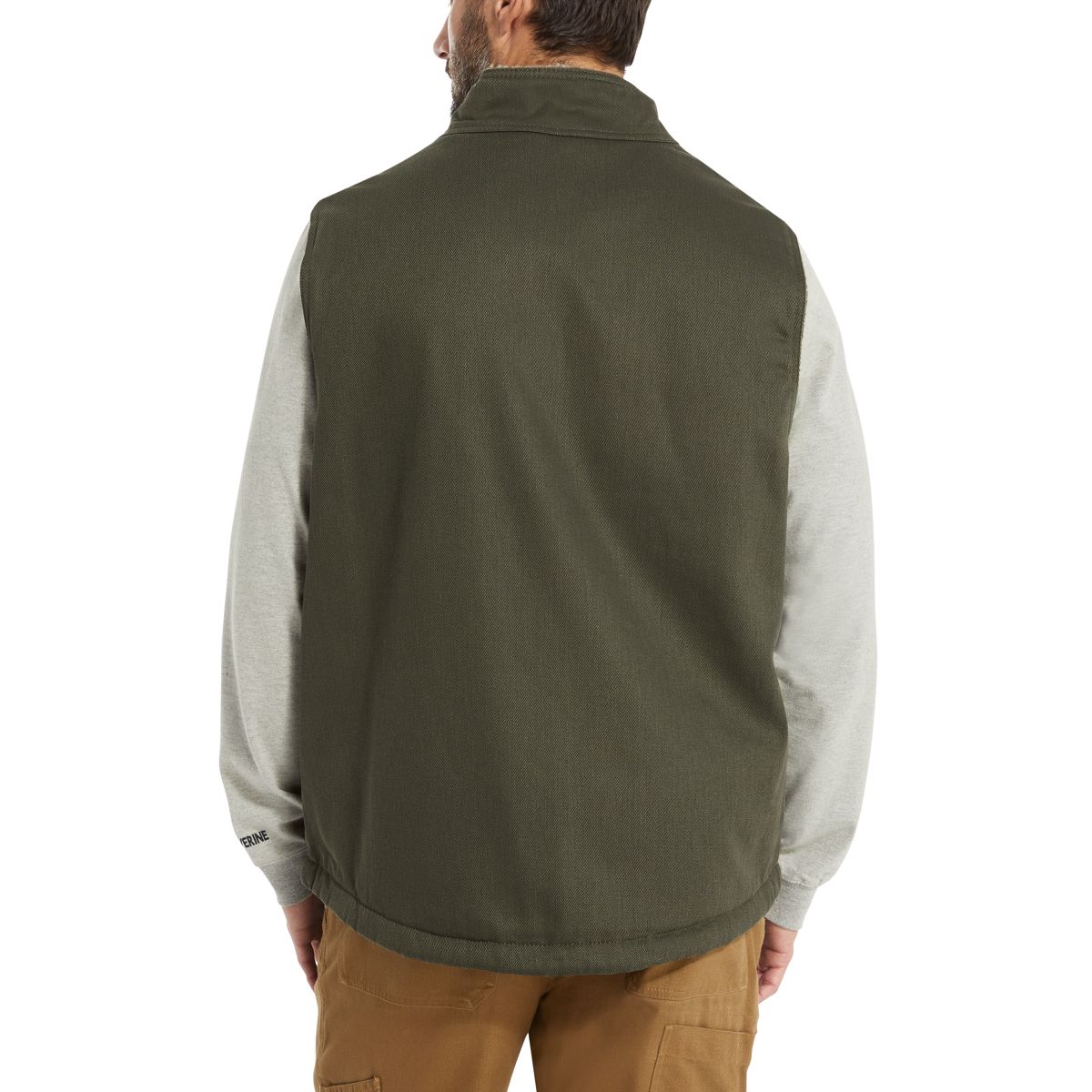 Upland Vest, Olive, dynamic 4