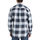 FR Plaid Long Sleeve Twill Shirt, Navy Plaid, dynamic 4