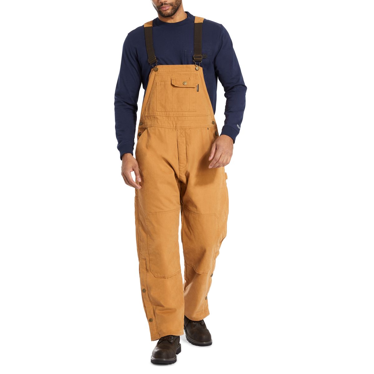 Sawmill Insulated Bib, Whiskey, dynamic 2