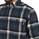 Glacier Heavyweight Long Sleeve Flannel Shirt, Blue Plaid, dynamic