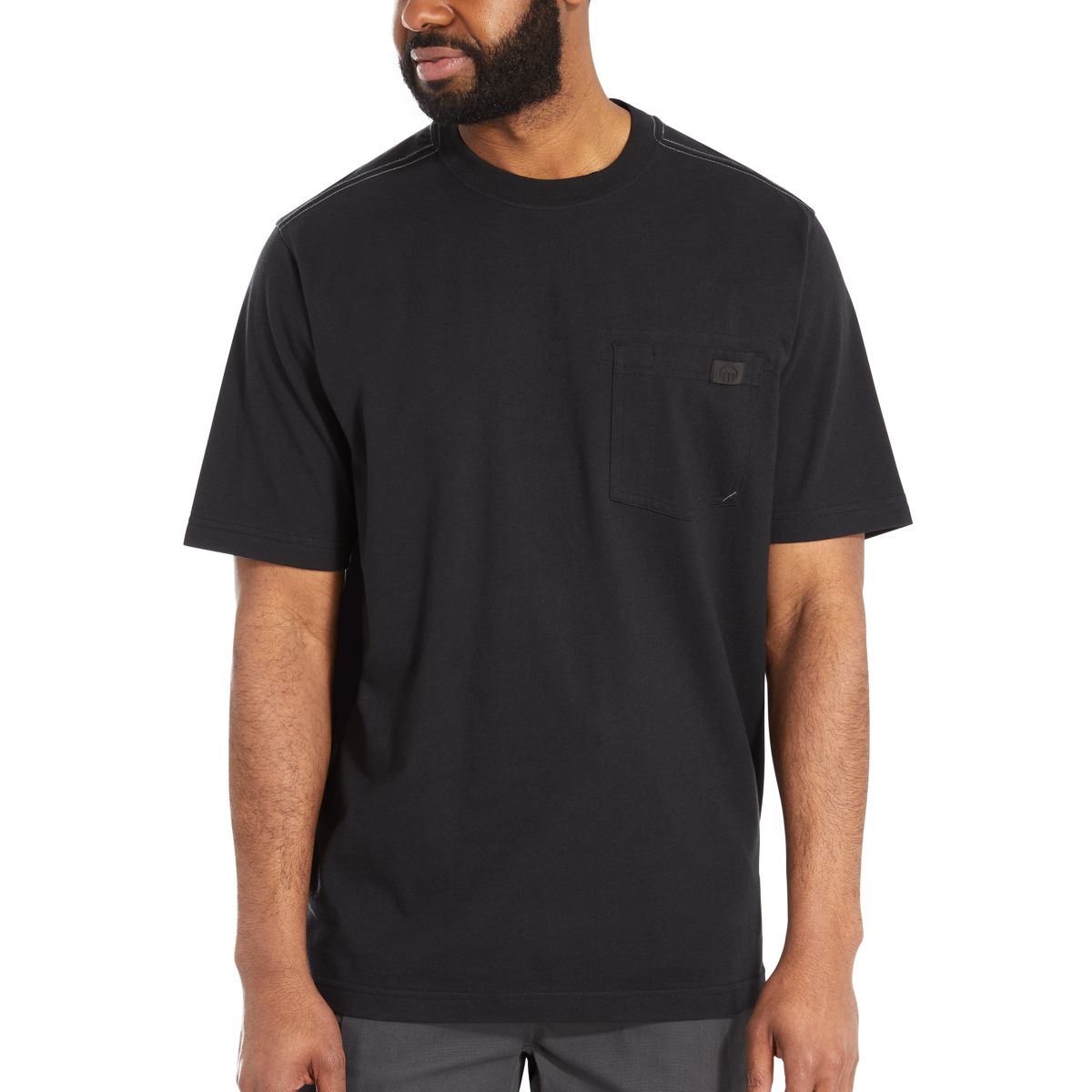 Guardian Cotton™ Pocket Tee, Black, dynamic 2