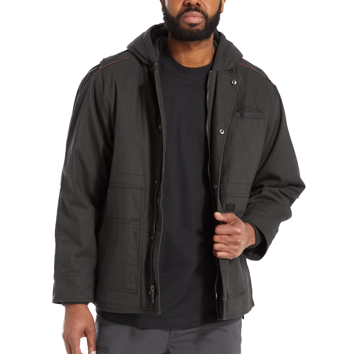 Guardian Cotton™ Work Jacket, Onyx, dynamic 2