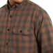 Glacier Midweight Long Sleeve Flannel Shirt (Big & Tall), Mahogany Plaid, dynamic 5