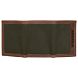 Canvas & Leather Trifold Wallet, Brown/Olive, dynamic 4
