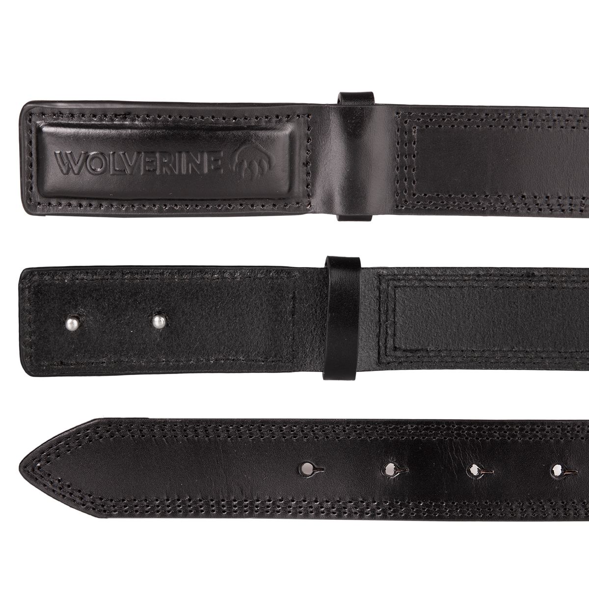 Scratchless Belt with Hidden Buckle, Onyx, dynamic 6