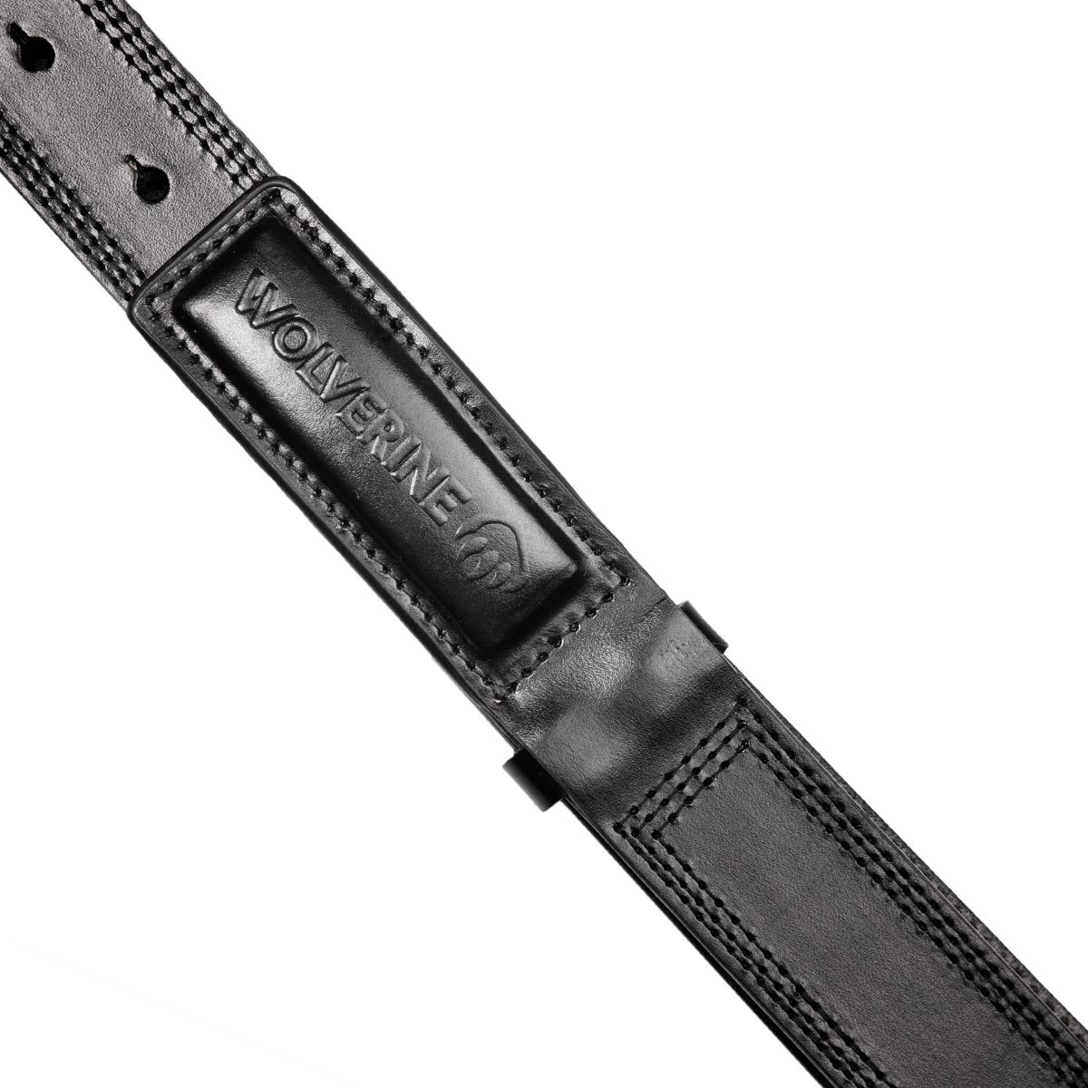 Scratchless Belt with Hidden Buckle, Onyx, dynamic 4