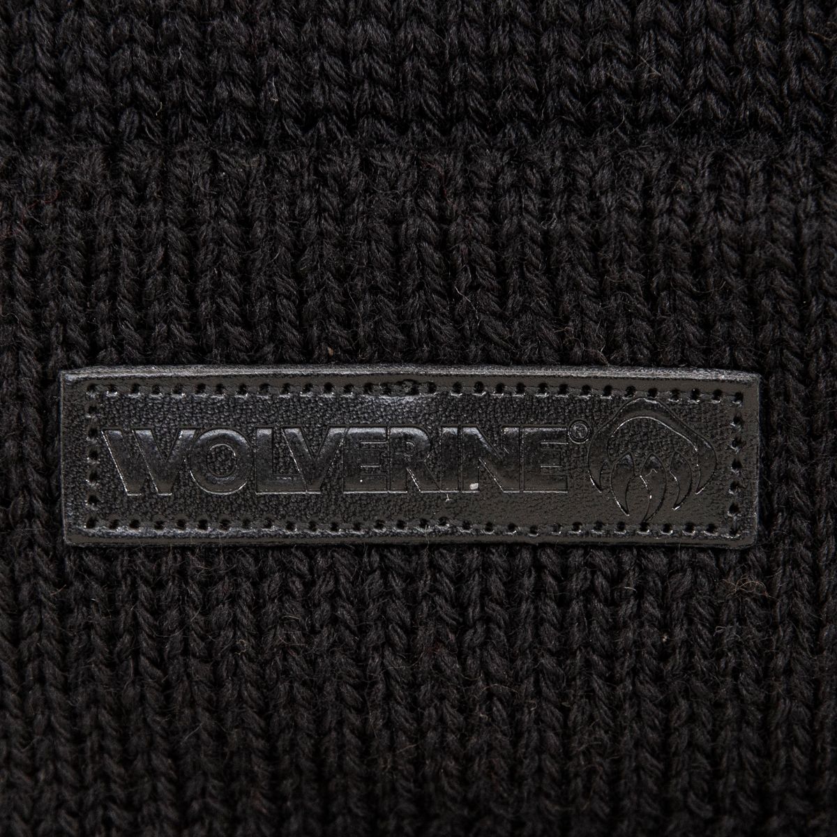 Wool Watch Cap, Black, dynamic 3