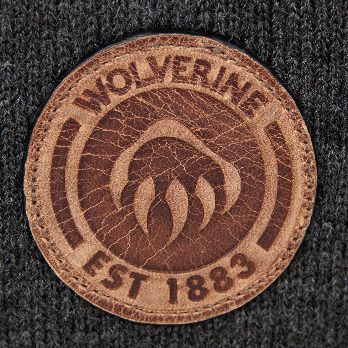 Knit Beanie, Charcoal Gray, dynamic 3