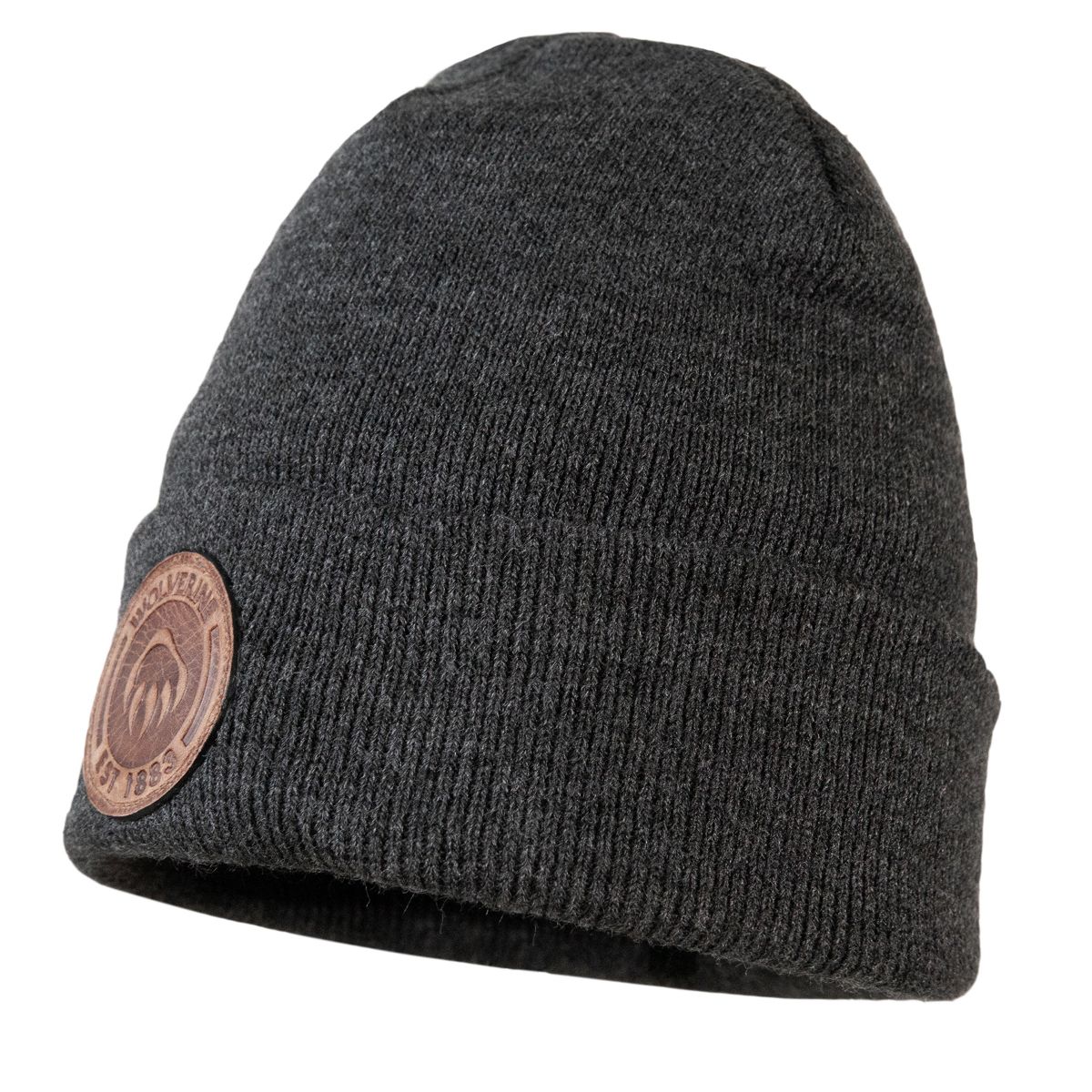 Knit Beanie, Charcoal Gray, dynamic 4