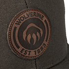 1883 Leather Patch Trucker Cap, Black Olive, dynamic 5