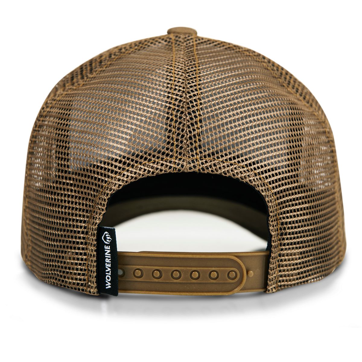 Raised Claw Logo Trucker Cap, Chestnut, dynamic 5