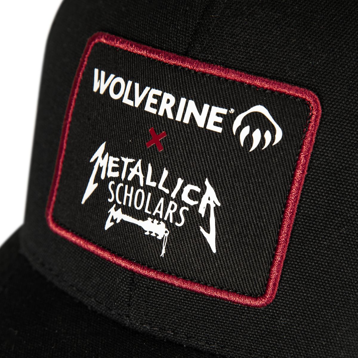 Wolverine x Metallica Scholars Trucker Hat, Black, dynamic 4