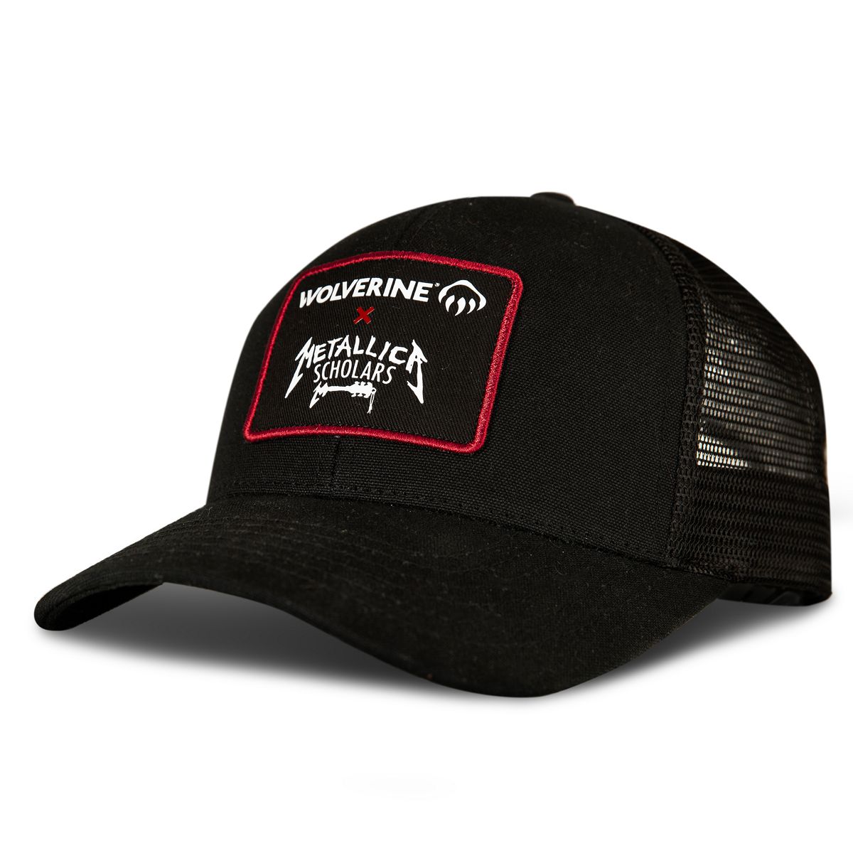 Wolverine x Metallica Scholars Trucker Hat, Black, dynamic 6