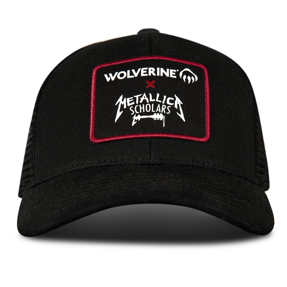 Wolverine x Metallica Scholars Trucker Hat, Black, dynamic 1