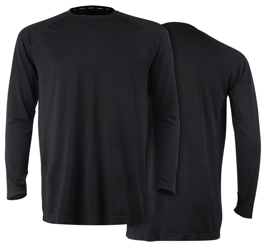 Dynamic Seamless Long Sleeve Top, Grey