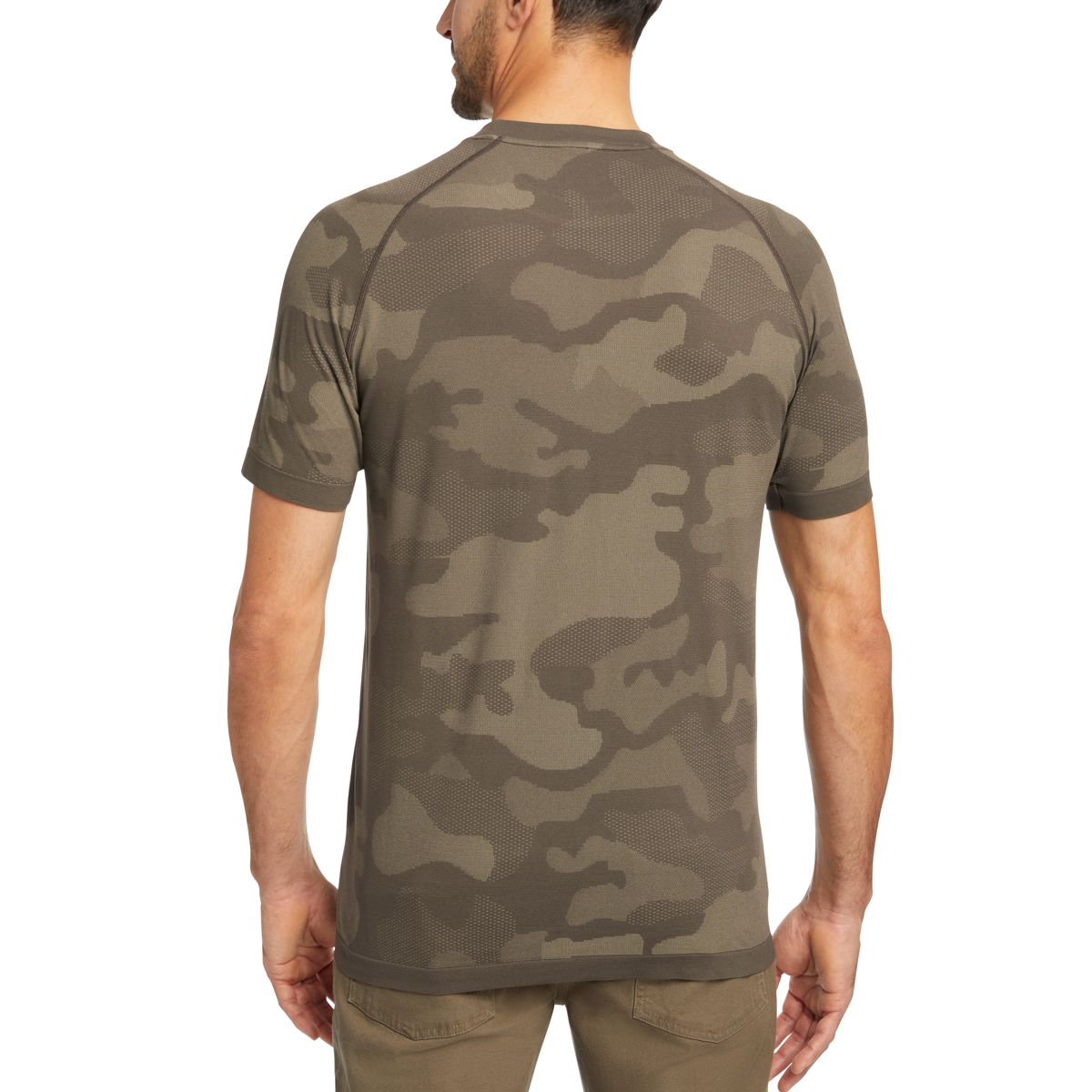 Camo Mesh Crew Neck Undershirt, Canteen, dynamic 4