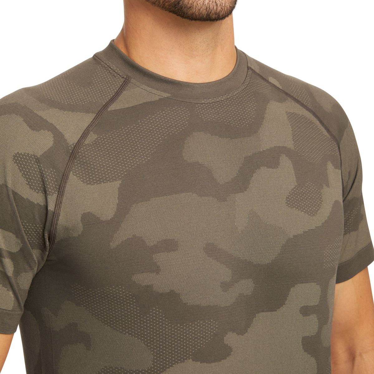 Camo Mesh Crew Neck Undershirt, Canteen, dynamic 3