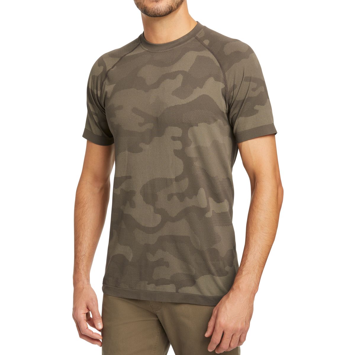 Camo Mesh Crew Neck Undershirt, Canteen, dynamic 2