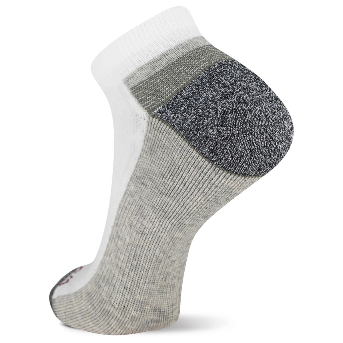 6-PK Performance Work Lowcut Sock, White, dynamic 1