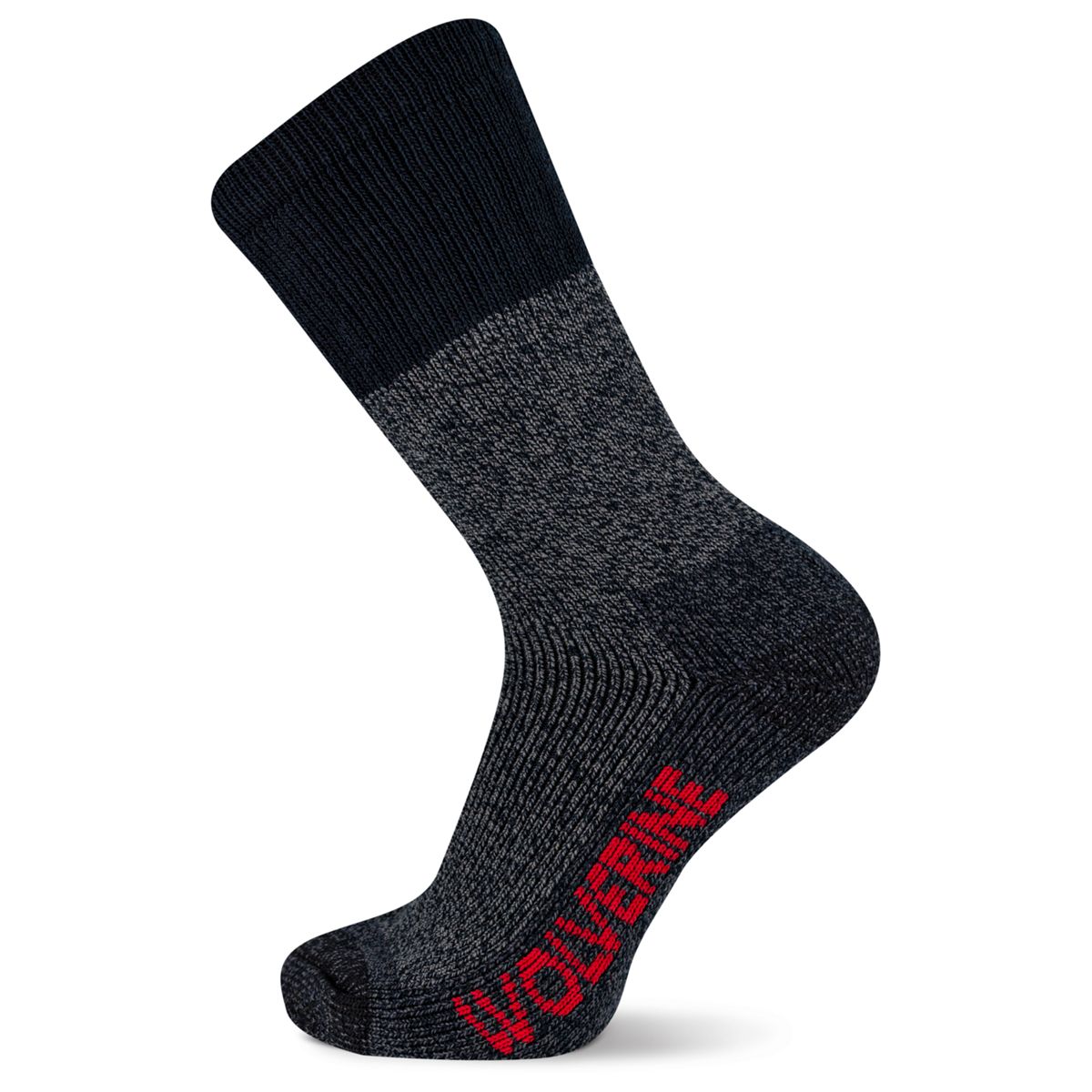 2-PK Upland Thermal Boot Sock, Black, dynamic 1